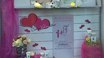 allestimento vetrine farmacie